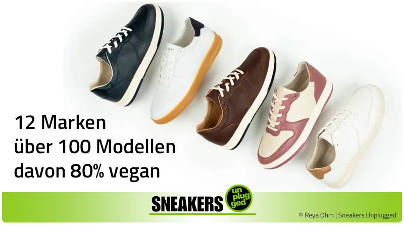 Vegane faire Sneaker Schuhe